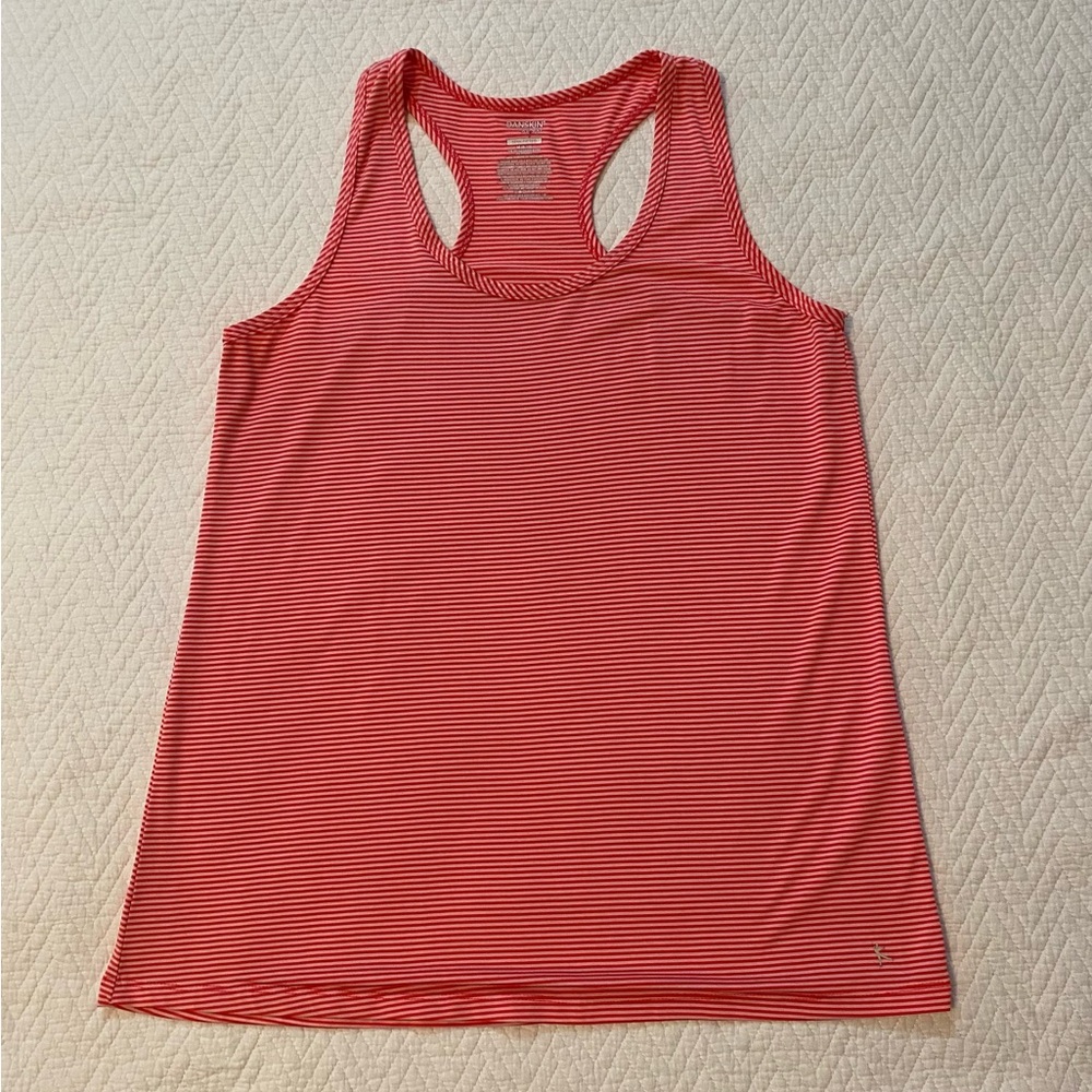 Women's Striped Pink Tank